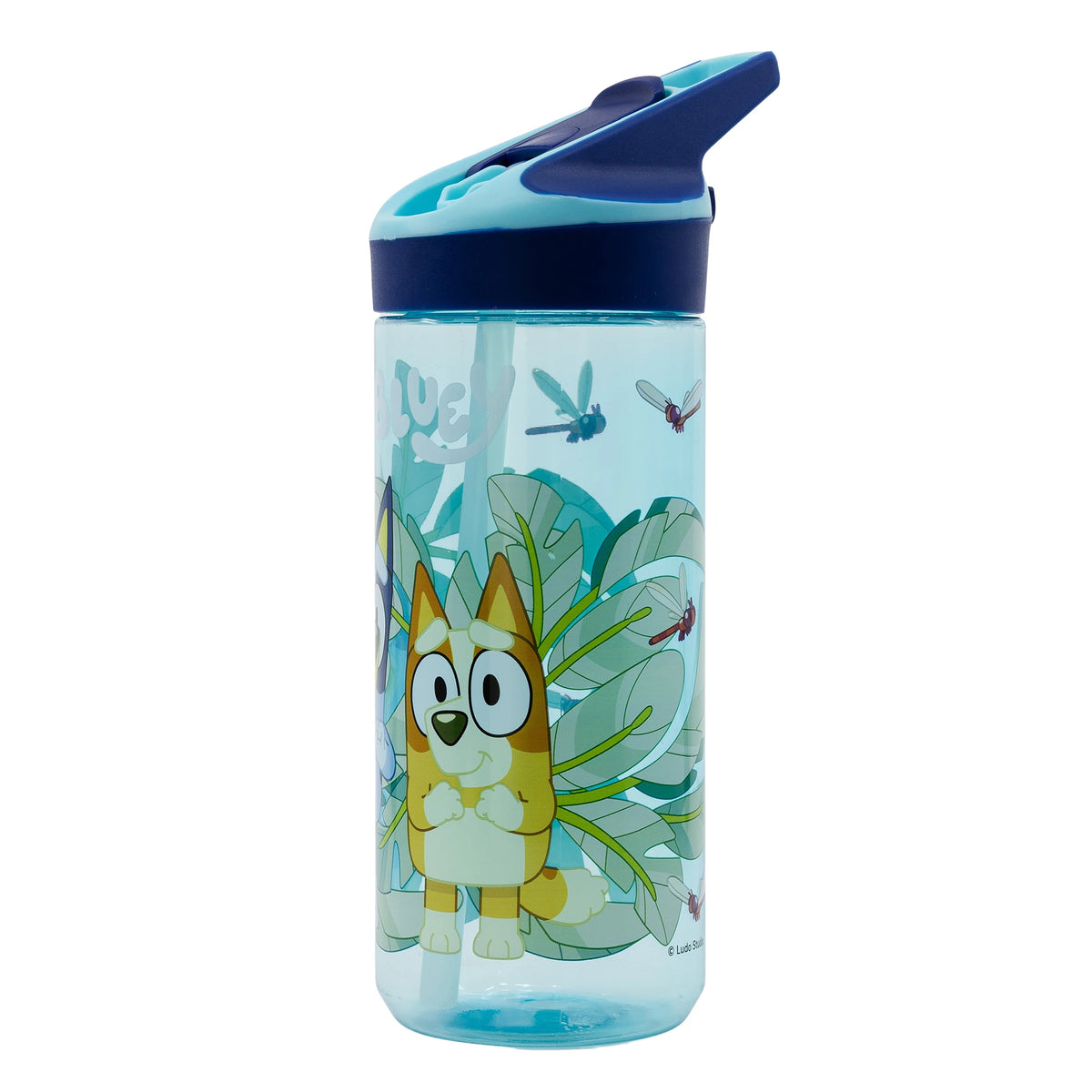 Botella Ecozen Premium Bluey con Asa y Popote