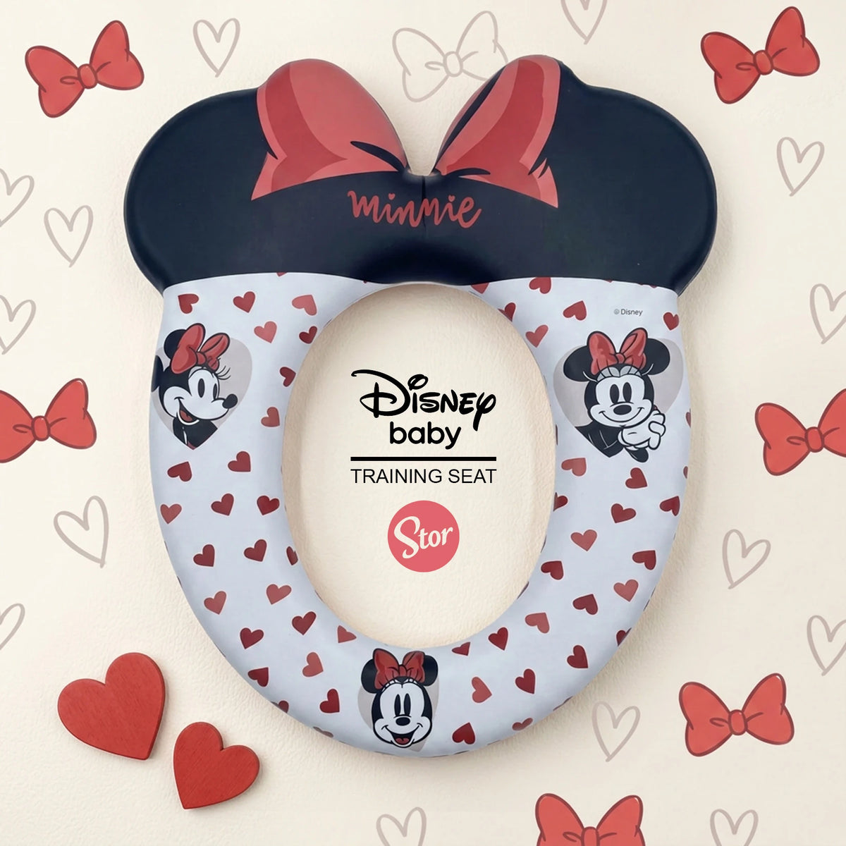 Reductor de Baño Minnie Mouse con Cojín Suave
