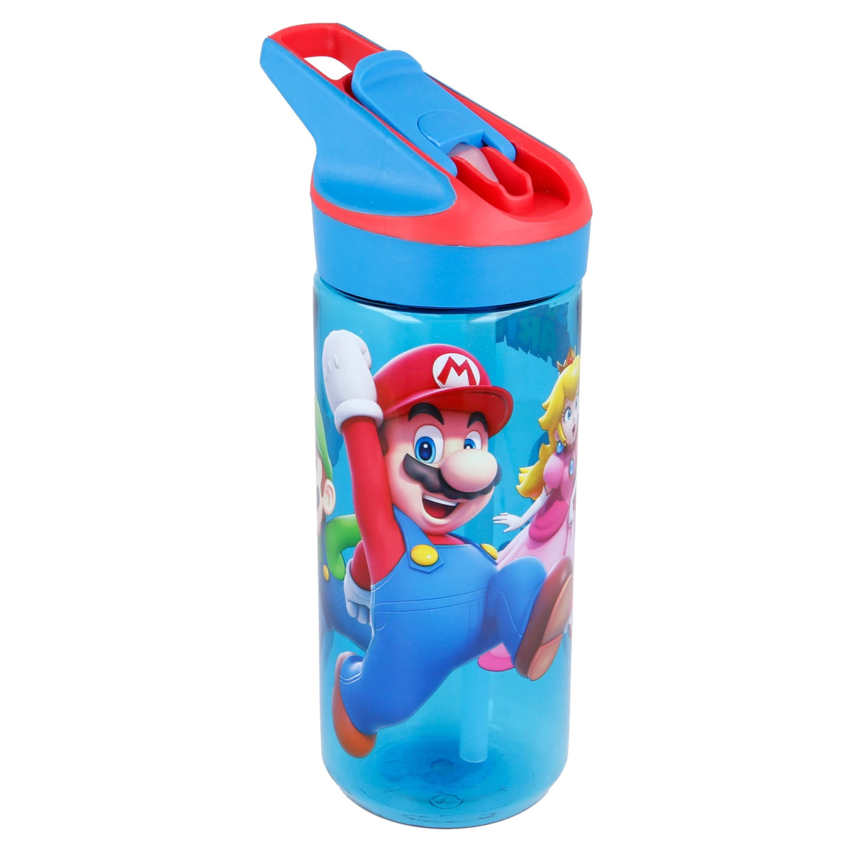 Botella Ecozen Premium Super Mario con Asa y Popote