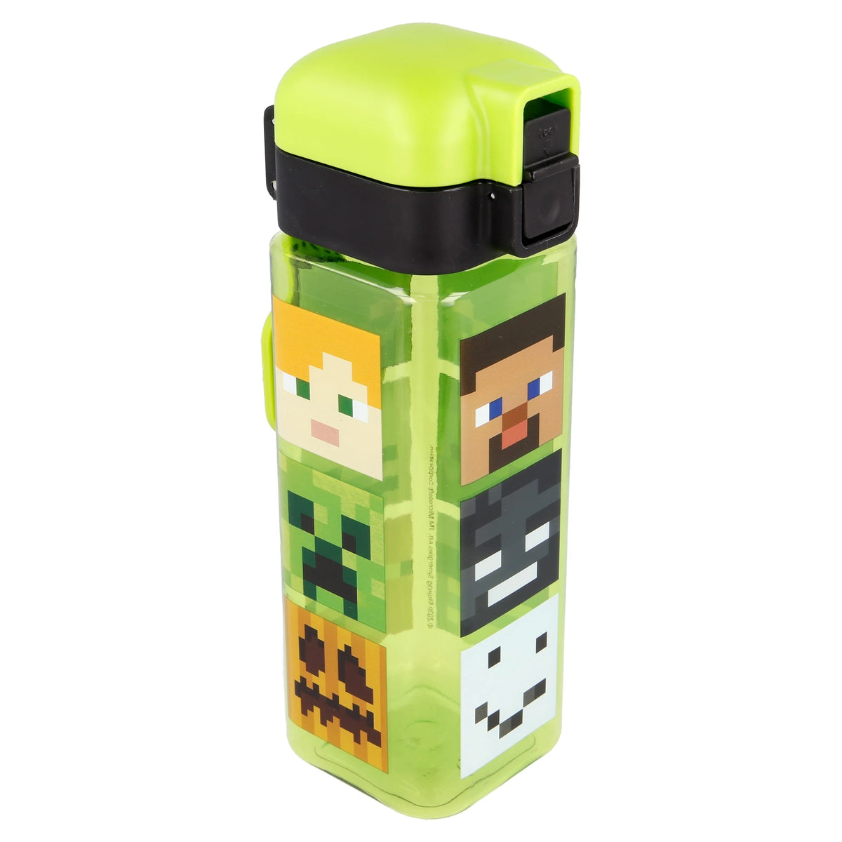 Botella Ecozen Square Minecraft con Cierre de Seguridad