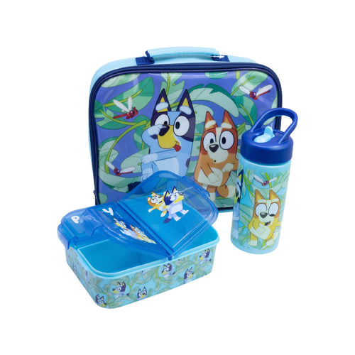 Stor – Set Regreso a Clases Minecraft 3 Piezas | Lonchera Térmica + Sandwichera XL con Compartimentos + Botella 420 ml | Producto Oficial | Libre de BPA