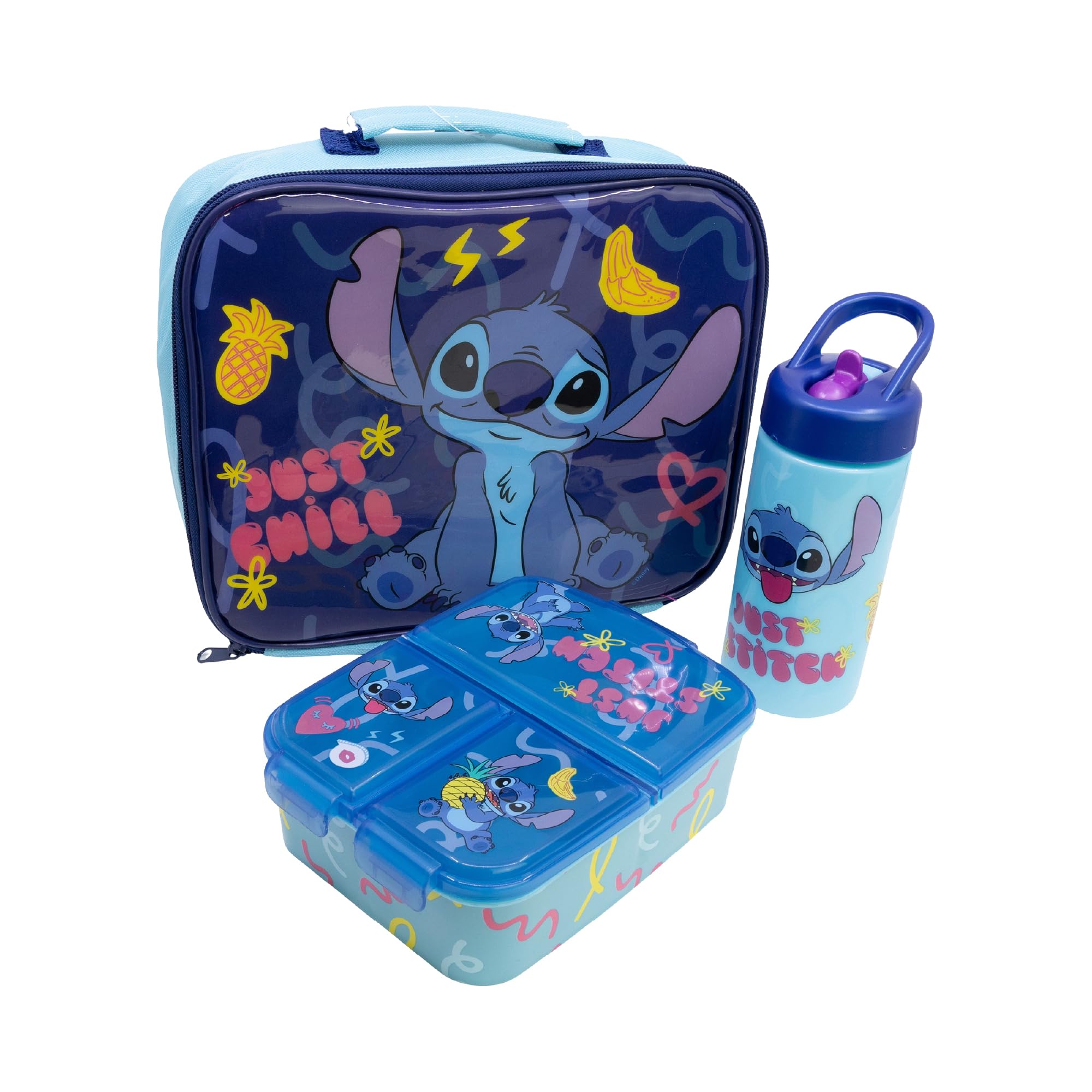 Stor – Set Regreso a Clases Minecraft 3 Piezas | Lonchera Térmica + Sandwichera XL con Compartimentos + Botella 420 ml | Producto Oficial | Libre de BPA