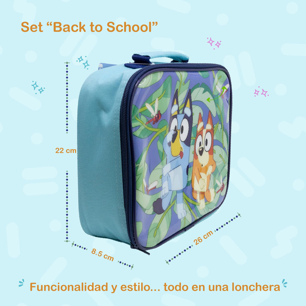 Stor – Set Regreso a Clases Minecraft 3 Piezas | Lonchera Térmica + Sandwichera XL con Compartimentos + Botella 420 ml | Producto Oficial | Libre de BPA