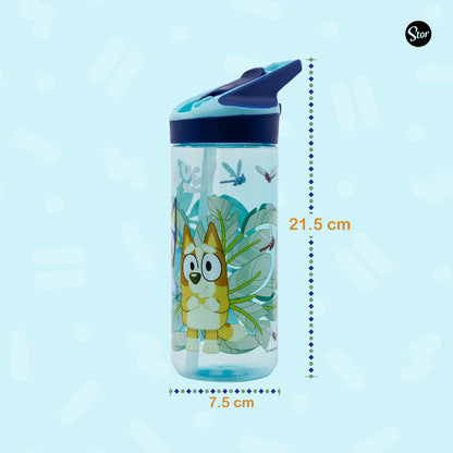 Botella Ecozen Premium Bluey con Asa y Popote