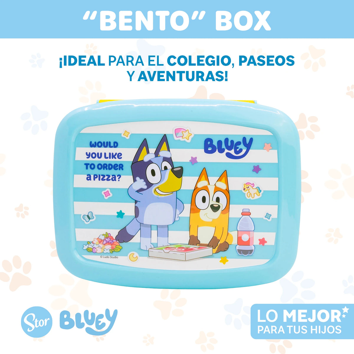 Sandwichera BentoPro Bluey Multicompartimento