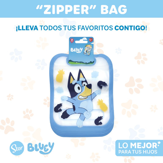 Bolsas Herméticas Bluey Set de 20 Piezas