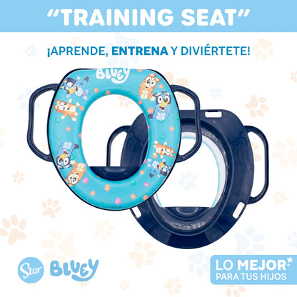 Reductor de Baño Bluey con Asas de Sujeción