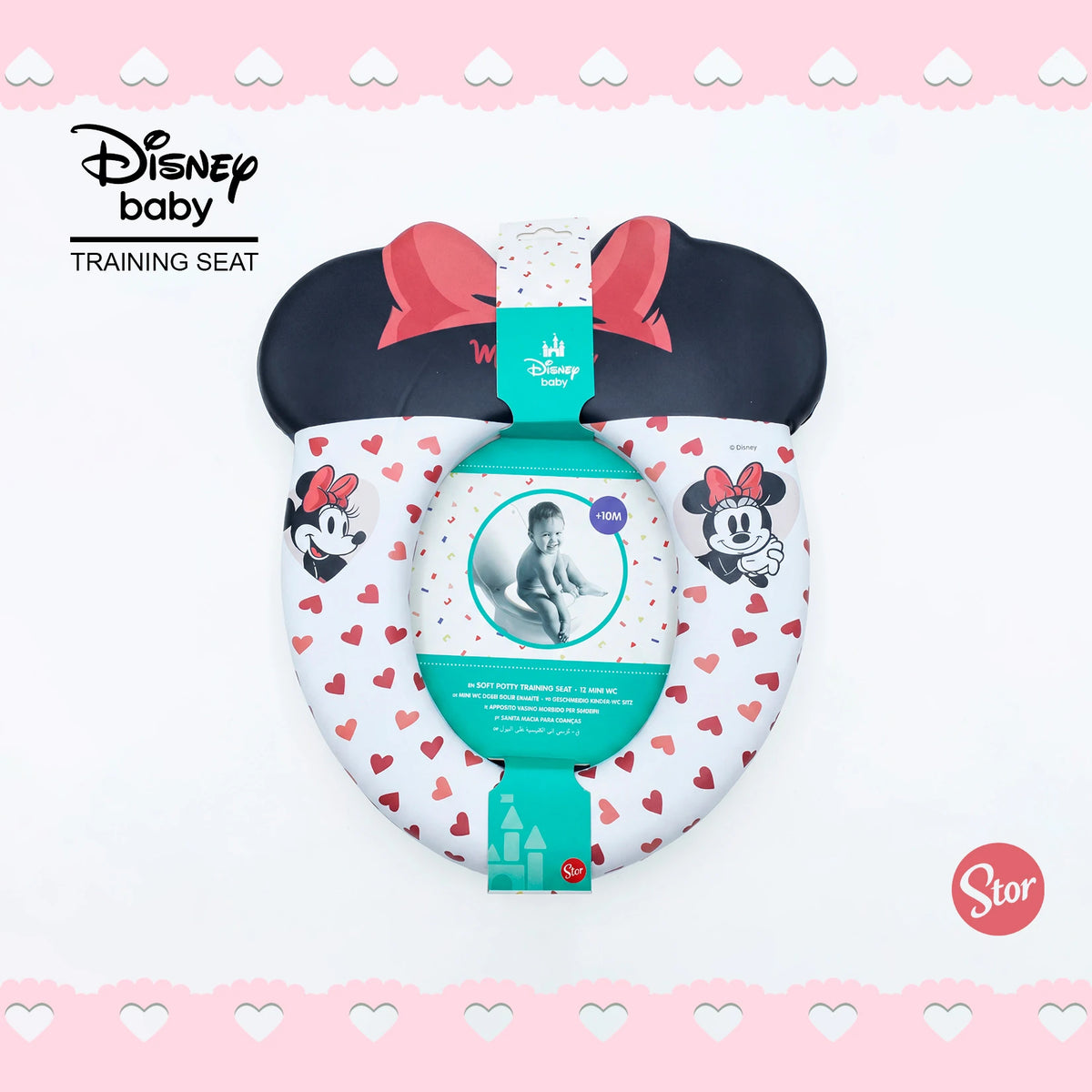 Reductor de Baño Minnie Mouse con Cojín Suave