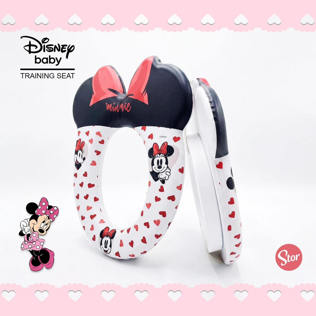 Reductor de Baño Minnie Mouse con Cojín Suave