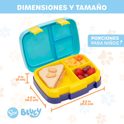 Sandwichera BentoPro Bluey Multicompartimento