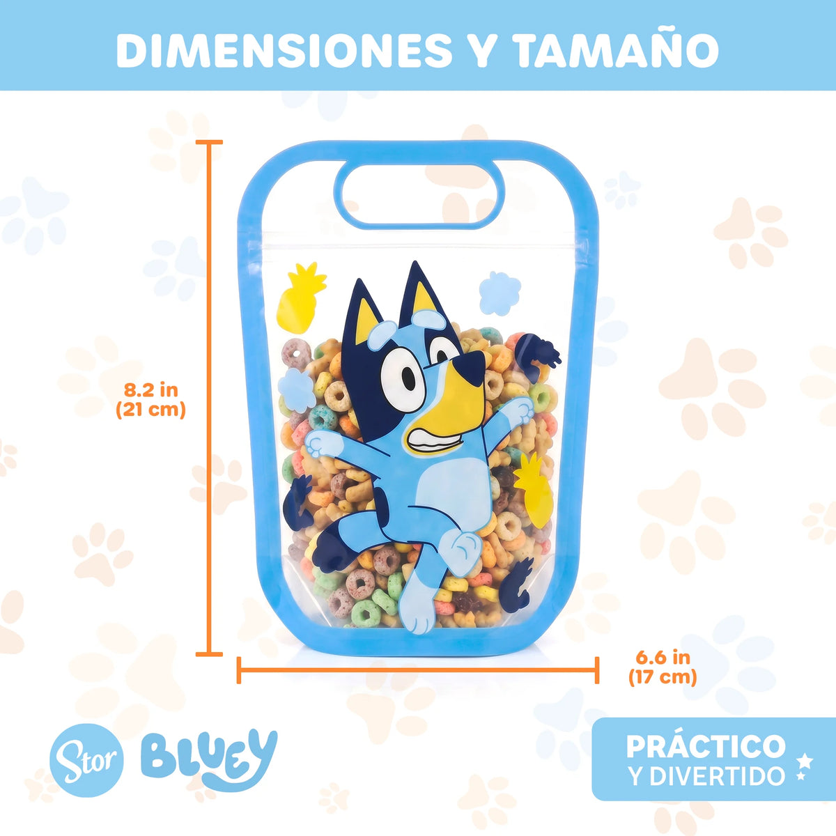 Bolsas Herméticas Bluey Set de 20 Piezas