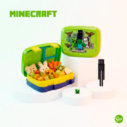 Sandwichera BentoPro Minecraft Multicompartimento