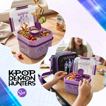 Set KPop Demon Hunters con Lonchera Térmica y Sandwichera