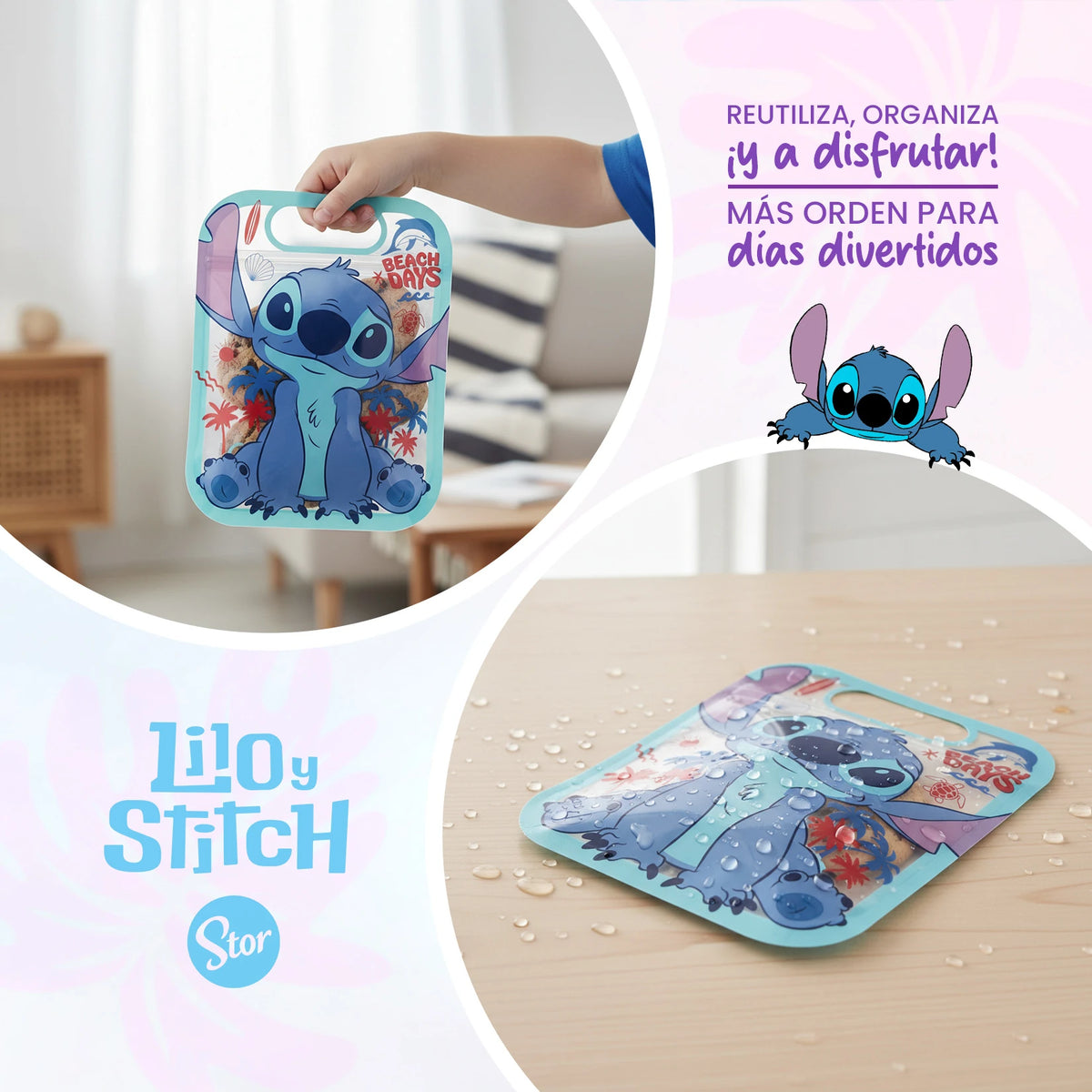 Bolsas Herméticas Stitch Set de 20 Piezas